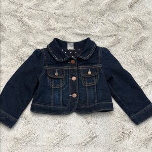 GAP Blue Jean Jacket Cropped Denim